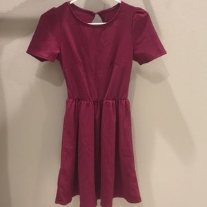 Forever21 casual summer dress with back cutout